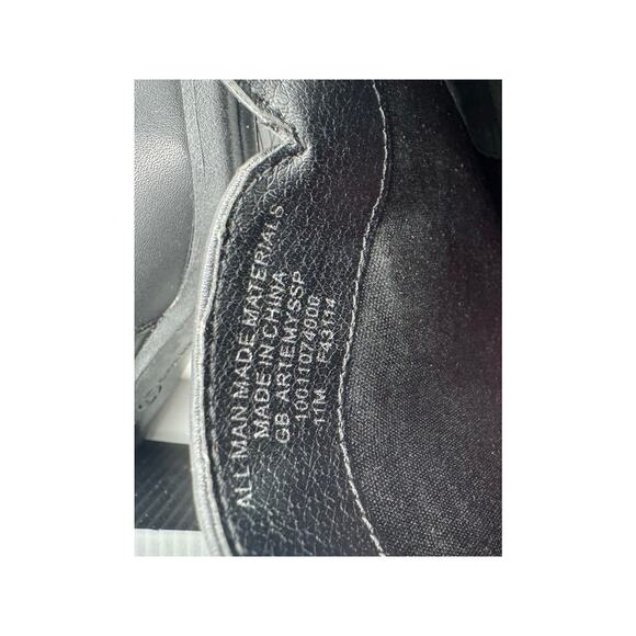 Gianni Bernini women's memory foam bootie black 11 nwob - Picture 7 of 8